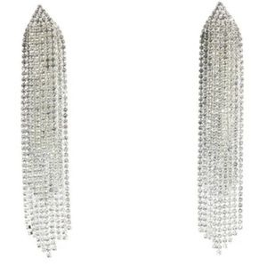 AKIRA Waterfall Crystal Earrings